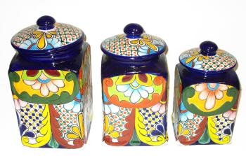 Talavera Canister Set