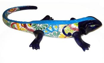 Colorful Talavera Iguana