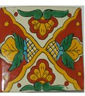 talavera tile Coral