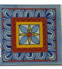 Talavera tile Azure