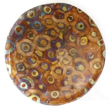 Round Copper Platter