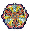 Hexagonal Talavera Plate