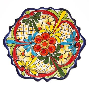 Hexagonal Mexican Plate