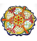 Hexagonal Talavera Plate