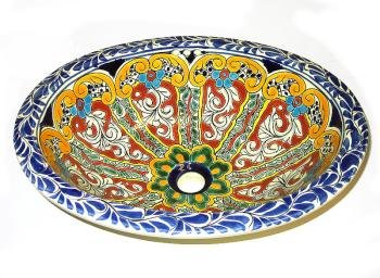 Oval Talavera Sink