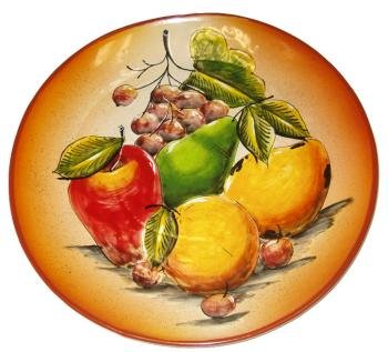 Classic Majolica Round Platter