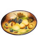 Oval Majolica Bowl