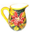 Traditional Majolica Pitcher