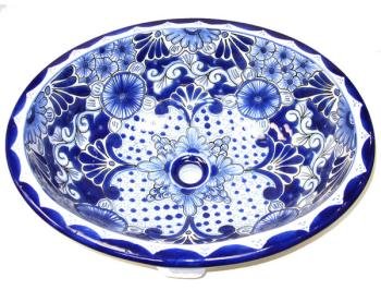 Oval Talavera Sink