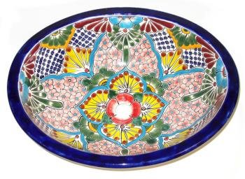 Large Oval Talavera Sink
