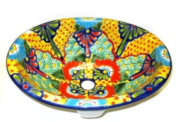 Oval Talavera Sink