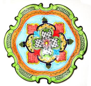 Duchess Round Talavera Plate