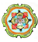 Duchess Round Talavera Plate