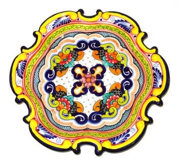 Duchess Round Talavera Plate
