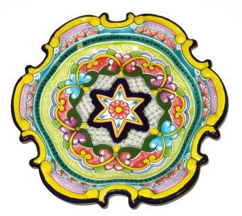 Duchess Round Talavera Plate