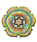 Duchess Round Talavera Plate