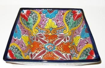 Square Talavera Tray