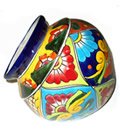 Talavera Leaning Flowerpot