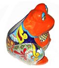 Talavera Frog Planter