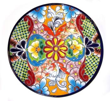 Round Talavera Platter