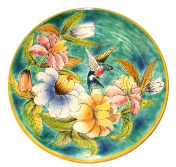 Santa Rosa Majolica Platter
