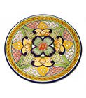 Yellow Leal Talavera Plate