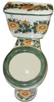 Talavera Bathroom Set Sunflowers