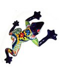 Multicolored Talavera Frog