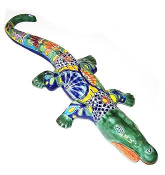 Multicolor Talavera Alligator