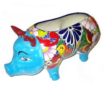 Talavera Pig Planter