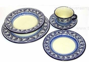 Blue Alonso Luis Dinner Set