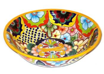 Gorgeous Yellow Talavera Bowl