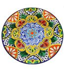 Dazzling Round Talavera Platter