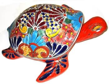 Colorful Talavera Turtle