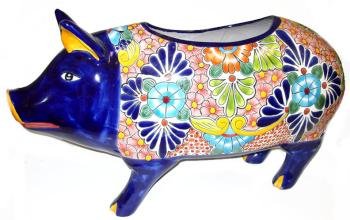 Talavera Pig Planter