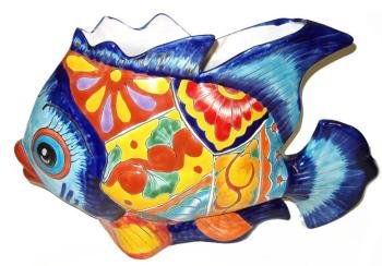 Talavera Fish Planter