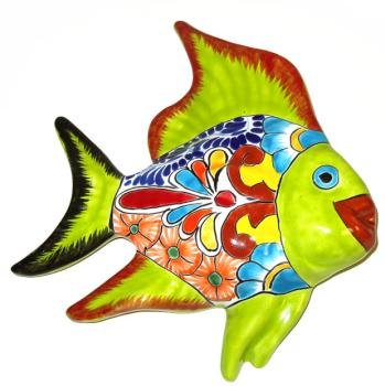 Green Talavera Fish