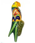 Green Talavera Wall Parrot.