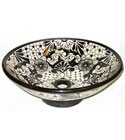 Black and White Top Mounted Sink