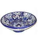 Classic Top Mounted Talavera Sink