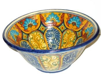 Gorgeous Talavera Fruit Bowl