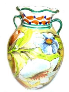 Majolica Flower Pot