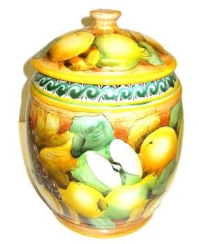 Majolica Cookie Jar