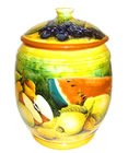 Majolica Cookie Jar