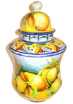 Majolica Cookie Jar