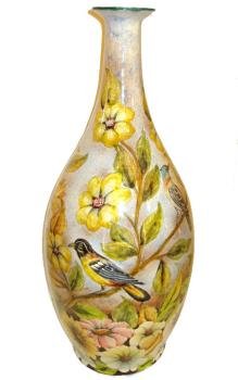 Large Majolica Vase