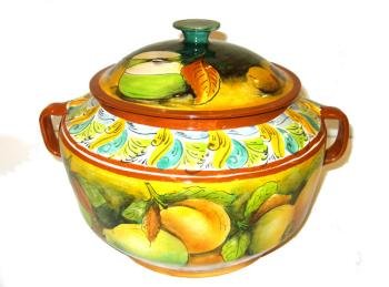 Majolica Soup Bowl