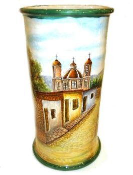 Majolica Umbrella Holder