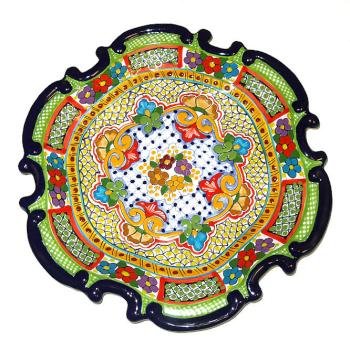 Wavy Rimmed Plate