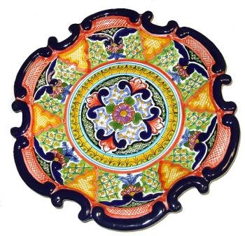 Talavera Round Plate